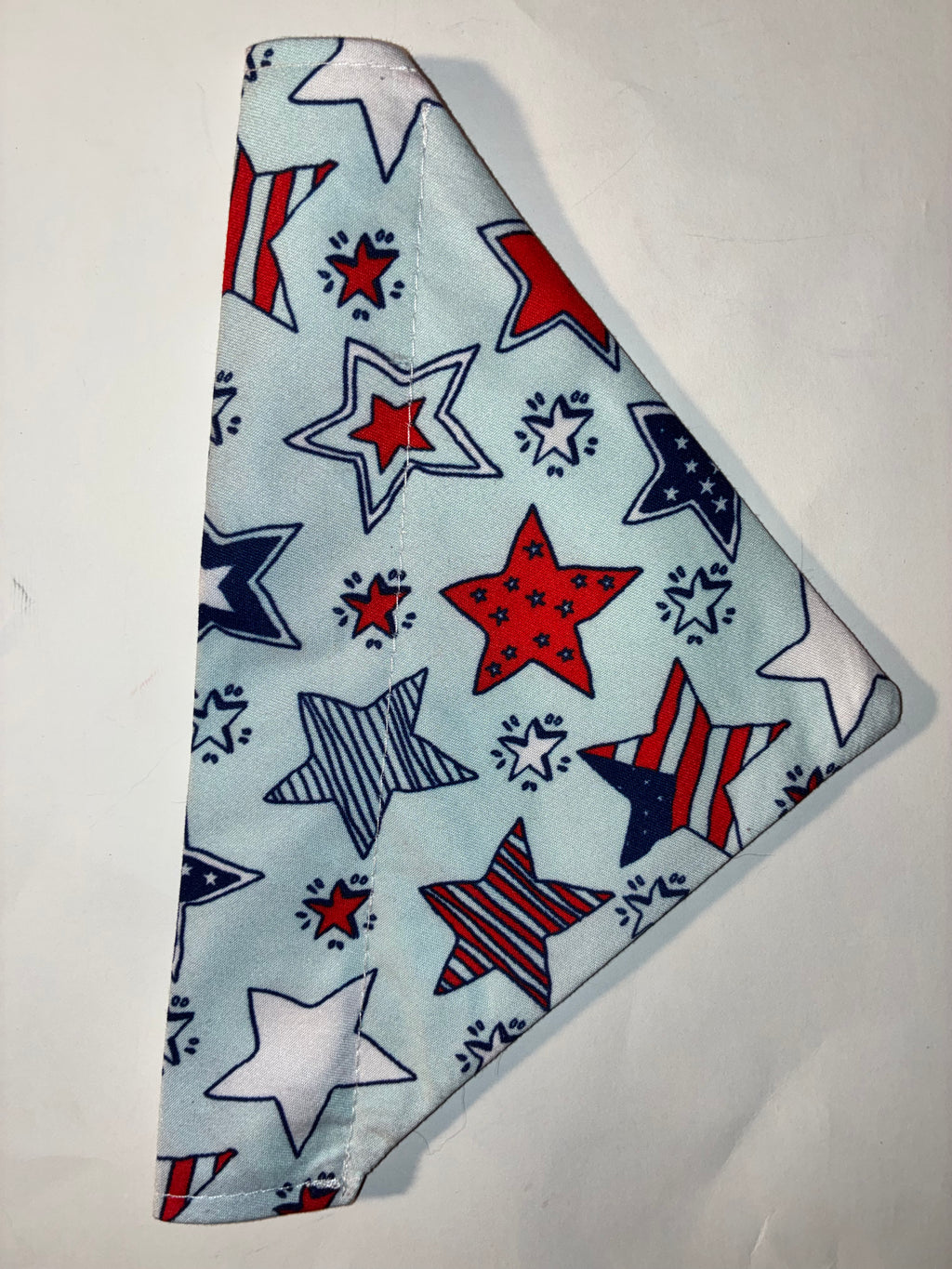 Patriotic Stars Pet Bandana #6 - Size Small