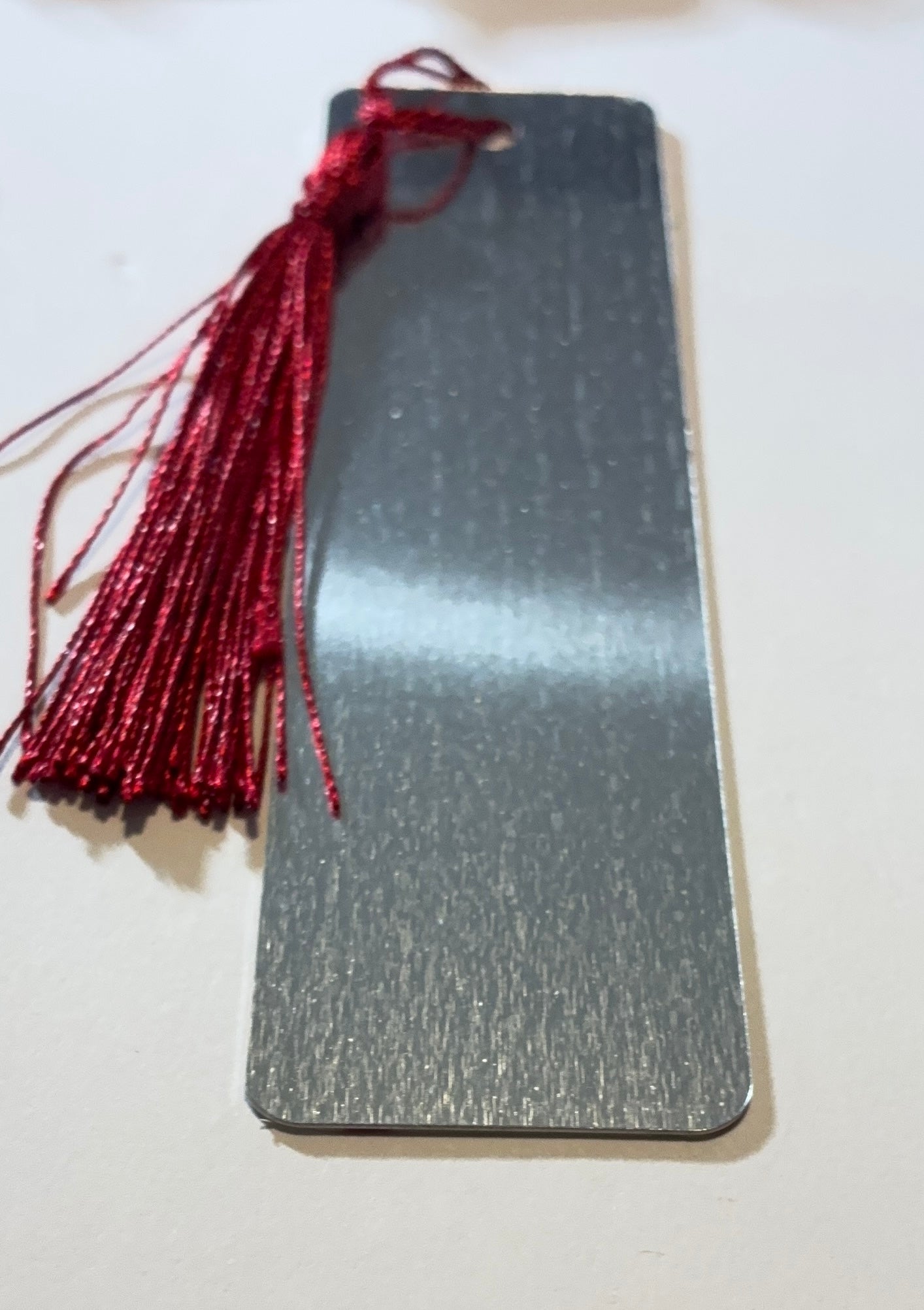 Red Flower Bookmark