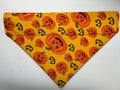 Yellow Pumpkin Pet Bandana - Size Medium