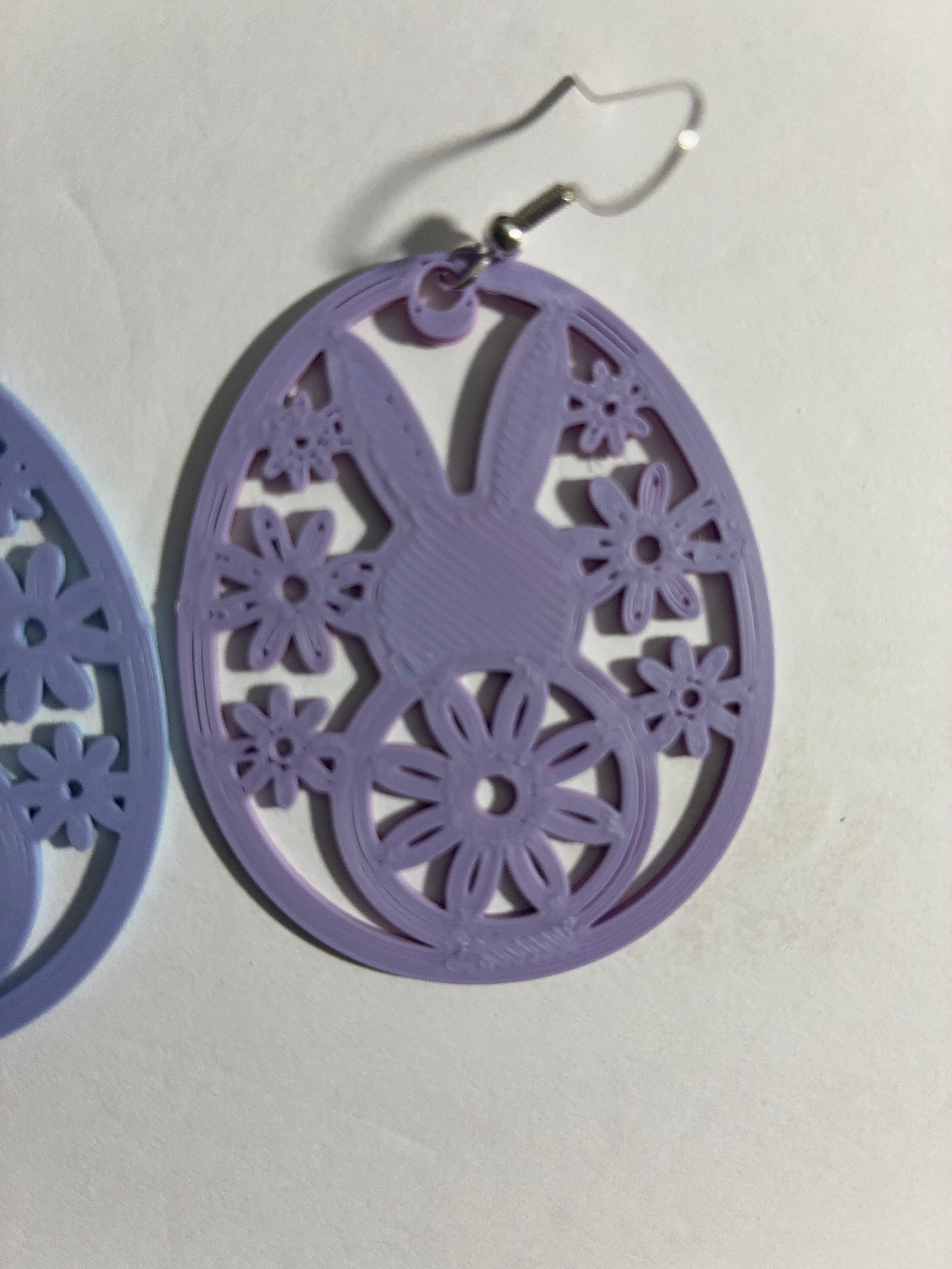 Easter Earrings🐰 - Spring Bunny