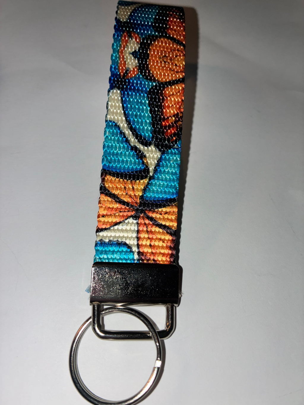 Butterfly Wristlet Keychain