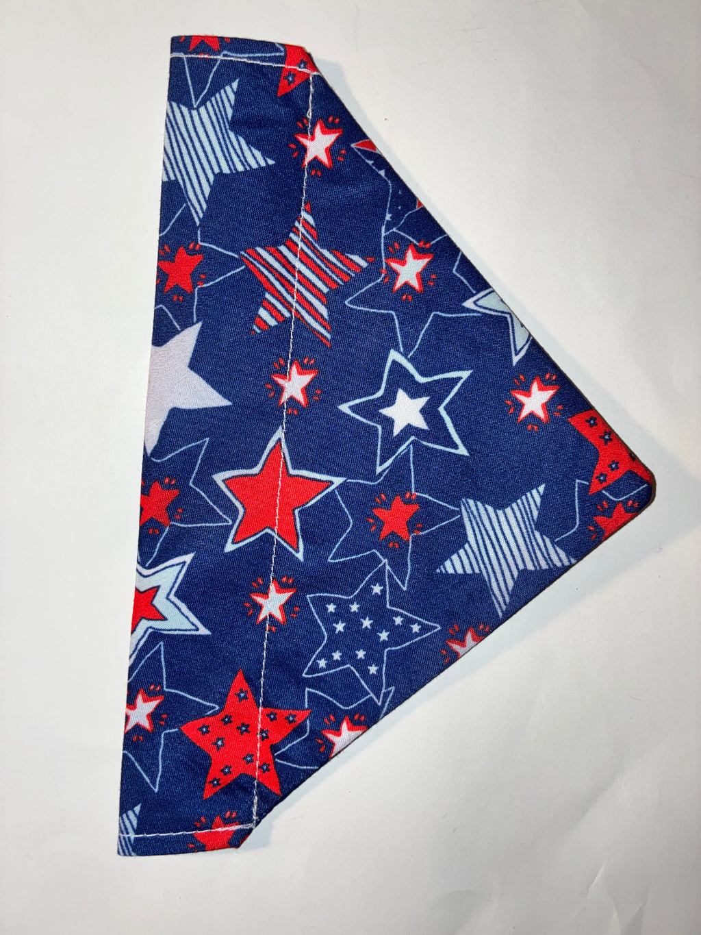 Patriotic Stars Pet Bandana #1 - Size Small