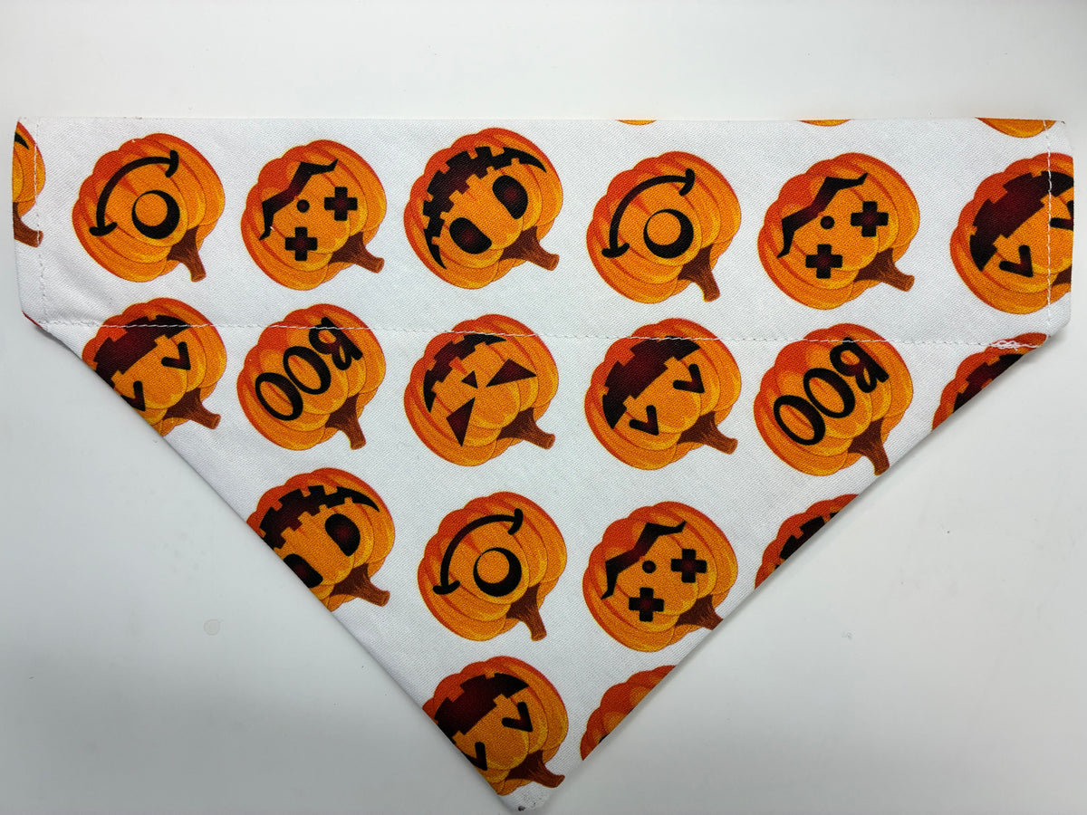Pumpkin Pet Bandana - Size Medium