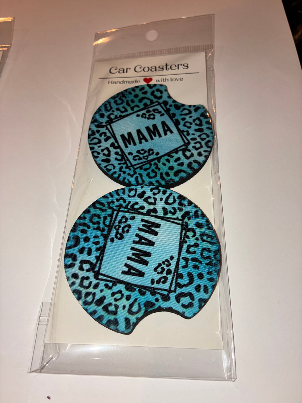 Mama #1 car coasters