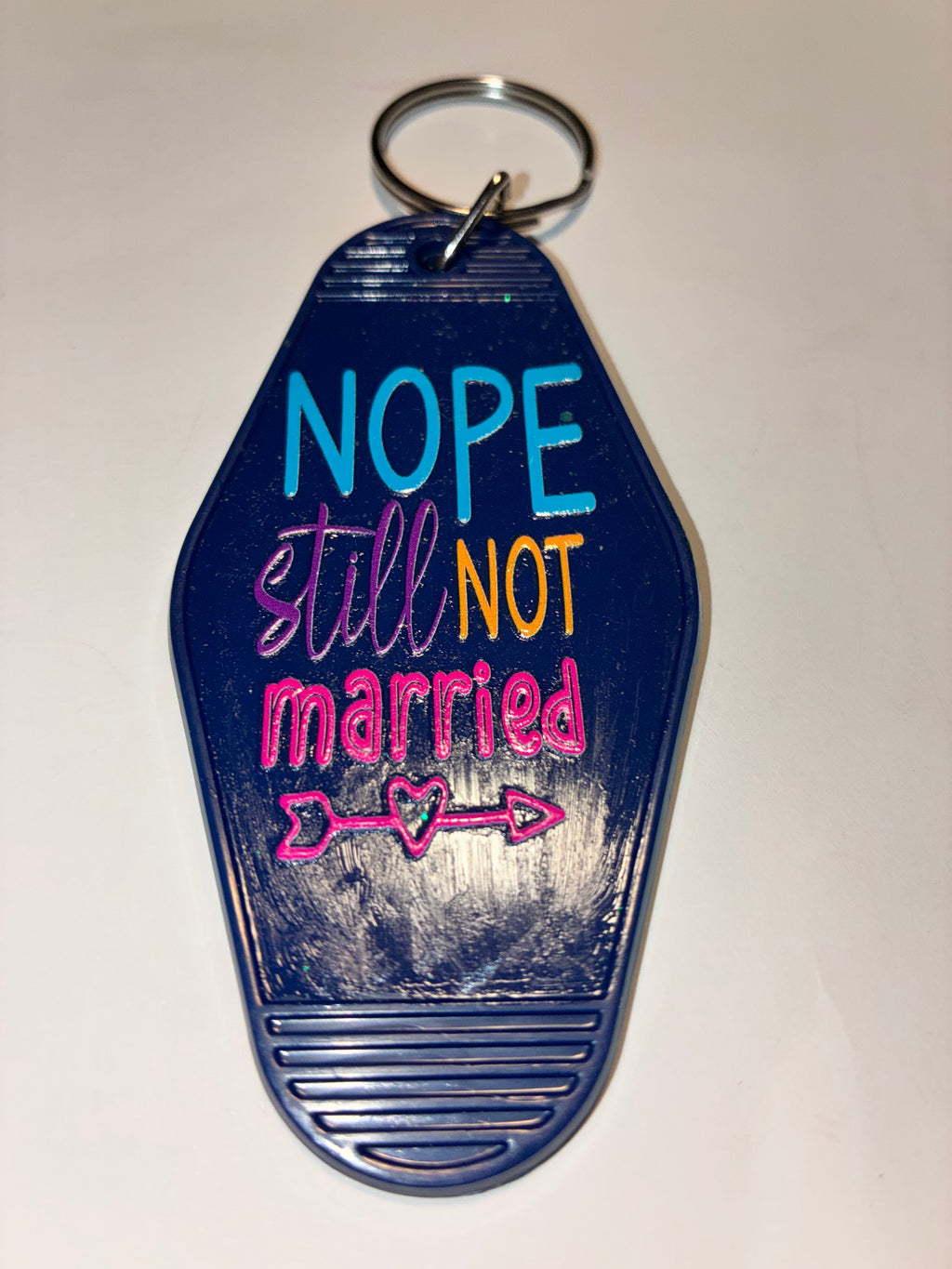 Keychains with Shiny Mod Podge