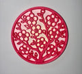 3-D Printed Floral Tree Coaster ￼