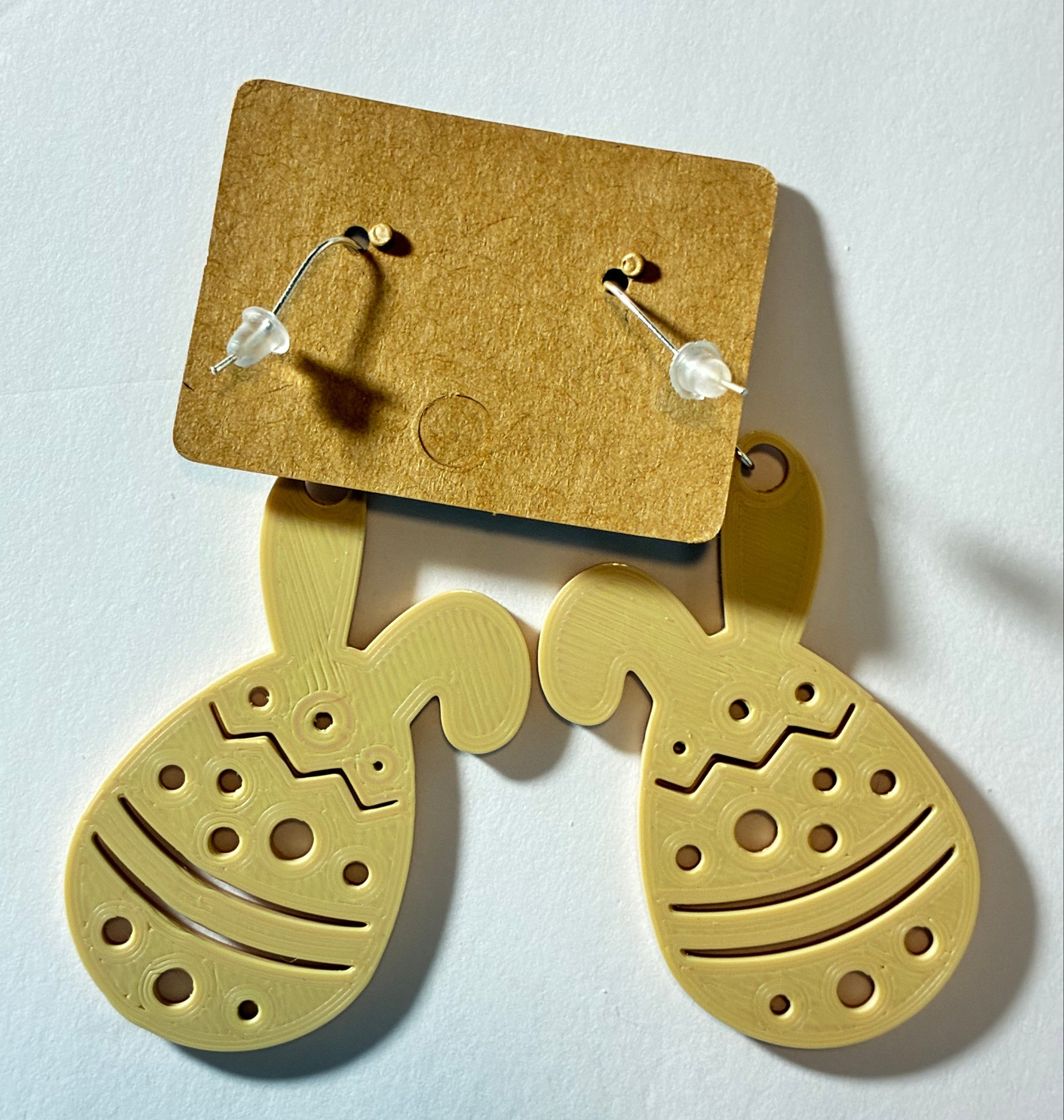 Easter Earrings 🐥 - Egg with Bunny Ears