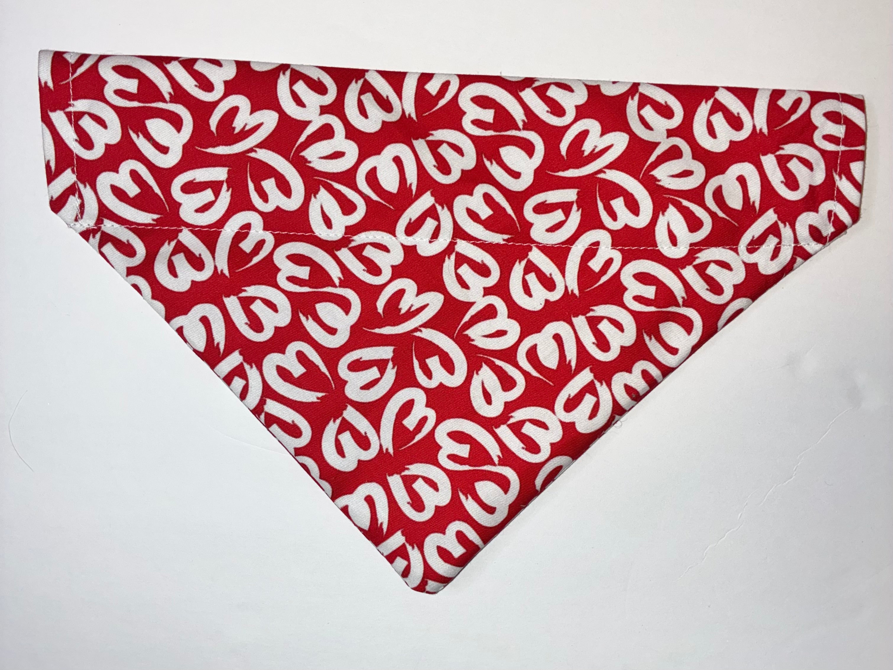 Red Valentine’s Day Pet Bandana