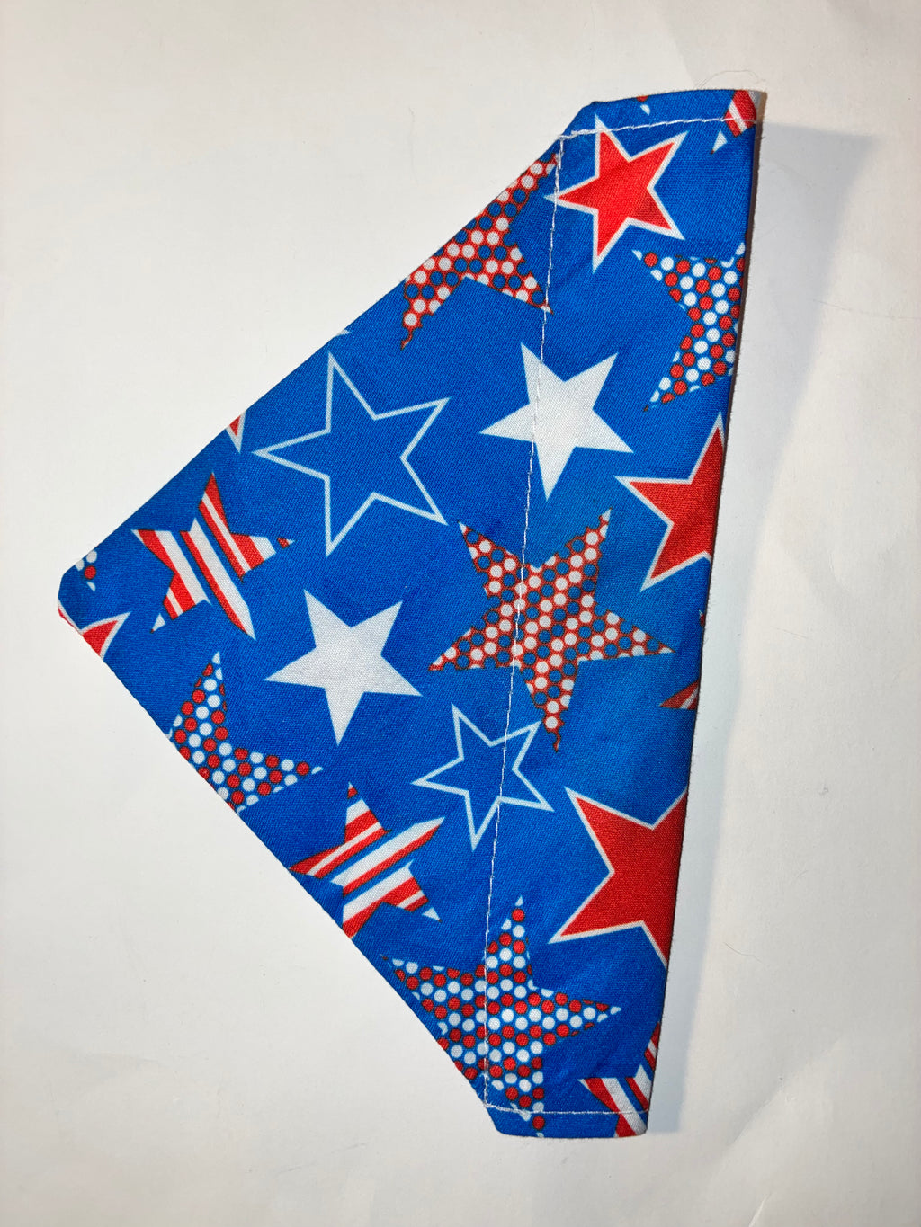 Patriotic Stars Pet Bandana #2 - Size Small