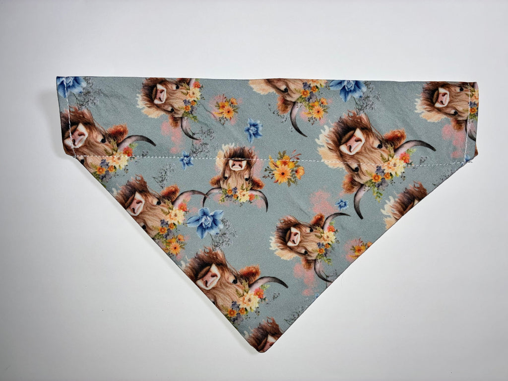 High Cow Set #2 Pet Bandanas - Size Medium