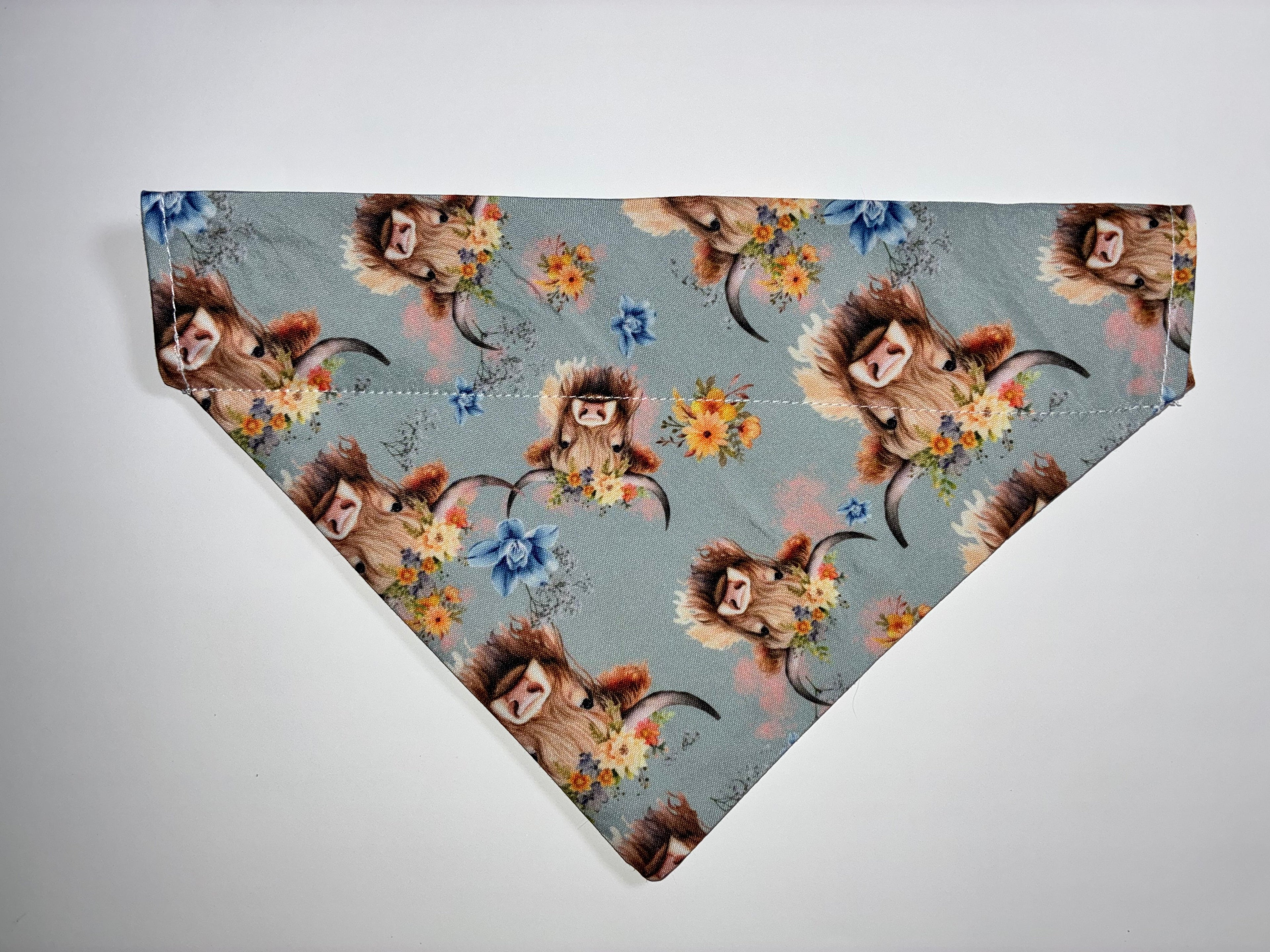 High Cow Set #2 Pet Bandanas - Size Medium