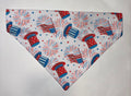 Top Hat and Firework Pet Bandana - Size Medium