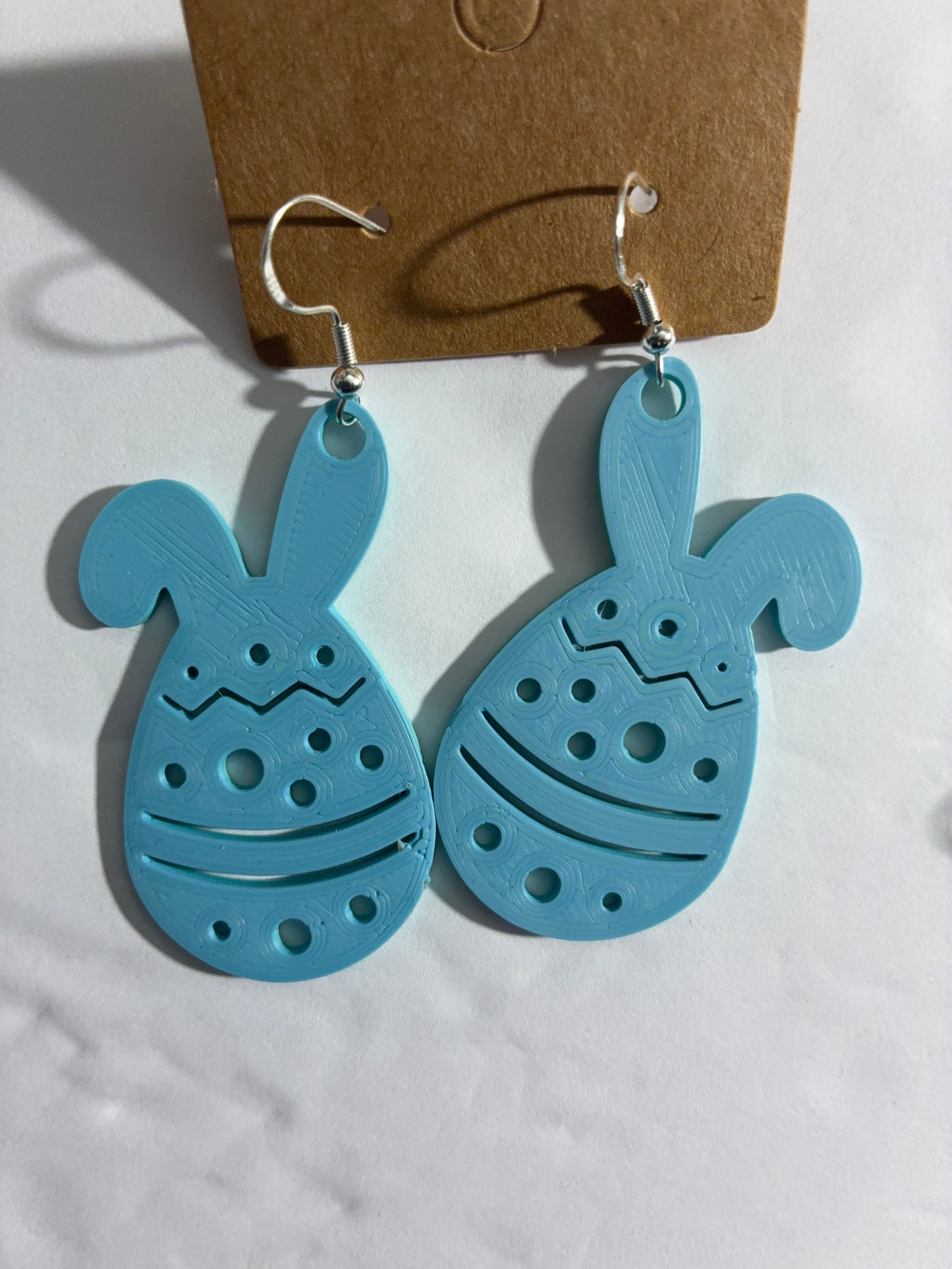 Easter Earrings 🐥 - Egg with Bunny Ears