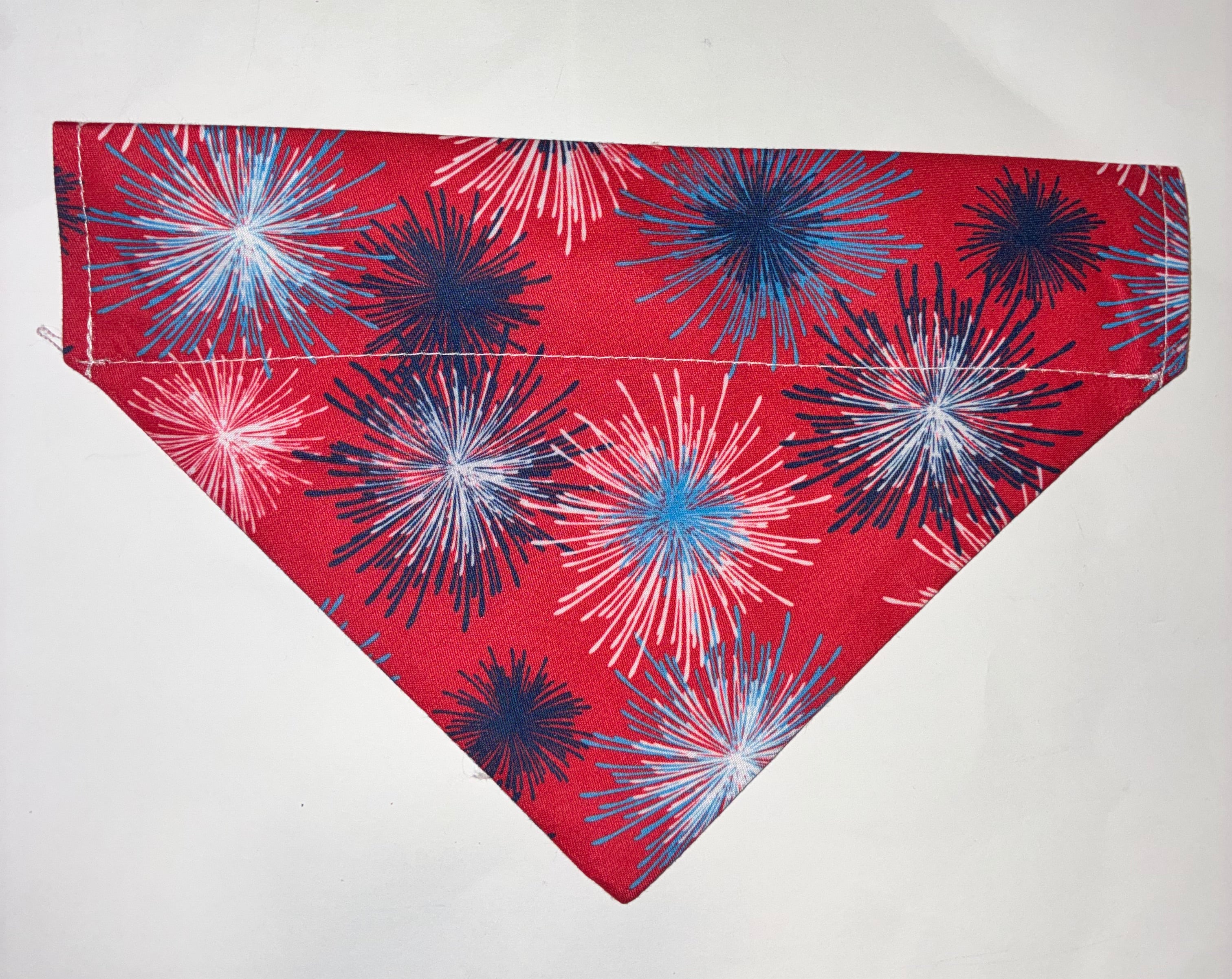 Fireworks Pet Bandana - Size Medium