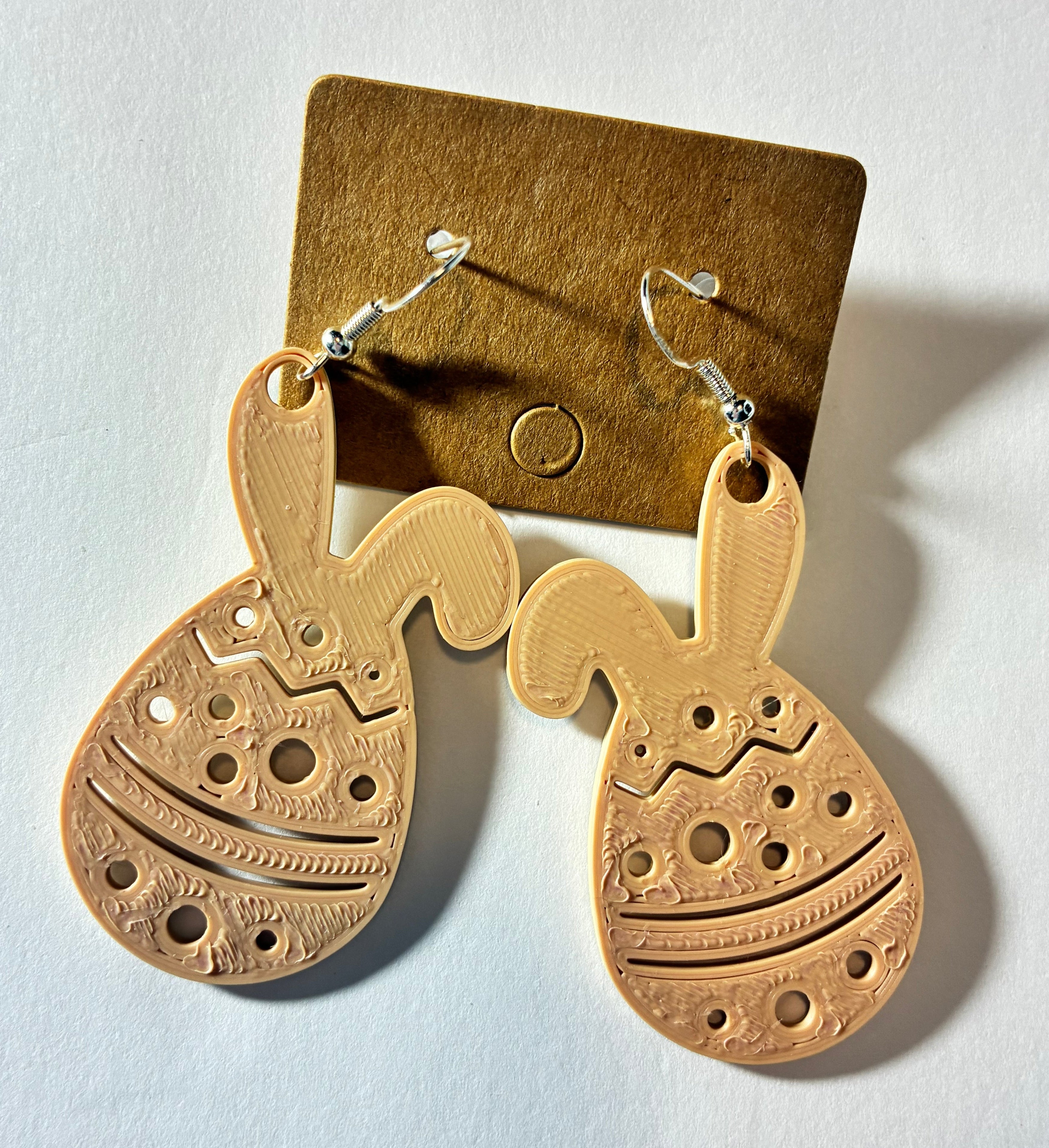 Easter Earrings 🐥 - Egg with Bunny Ears
