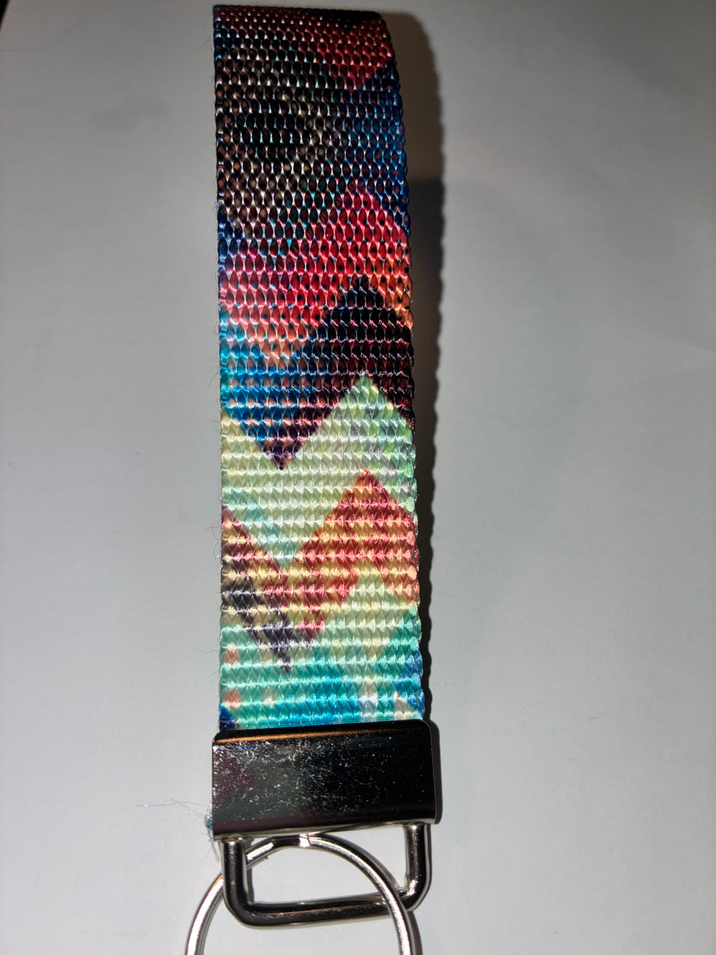 Tribal Multicolor Wristlet Keychain