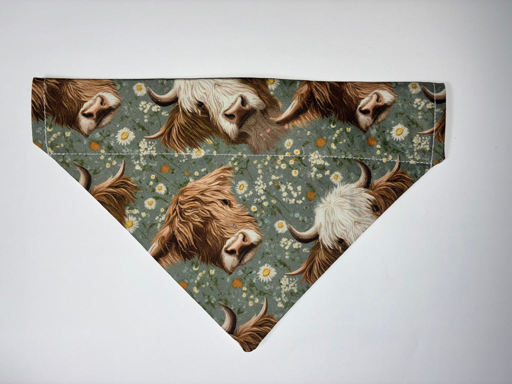 High Cow Set #1 Pet Bandanas - Size Medium