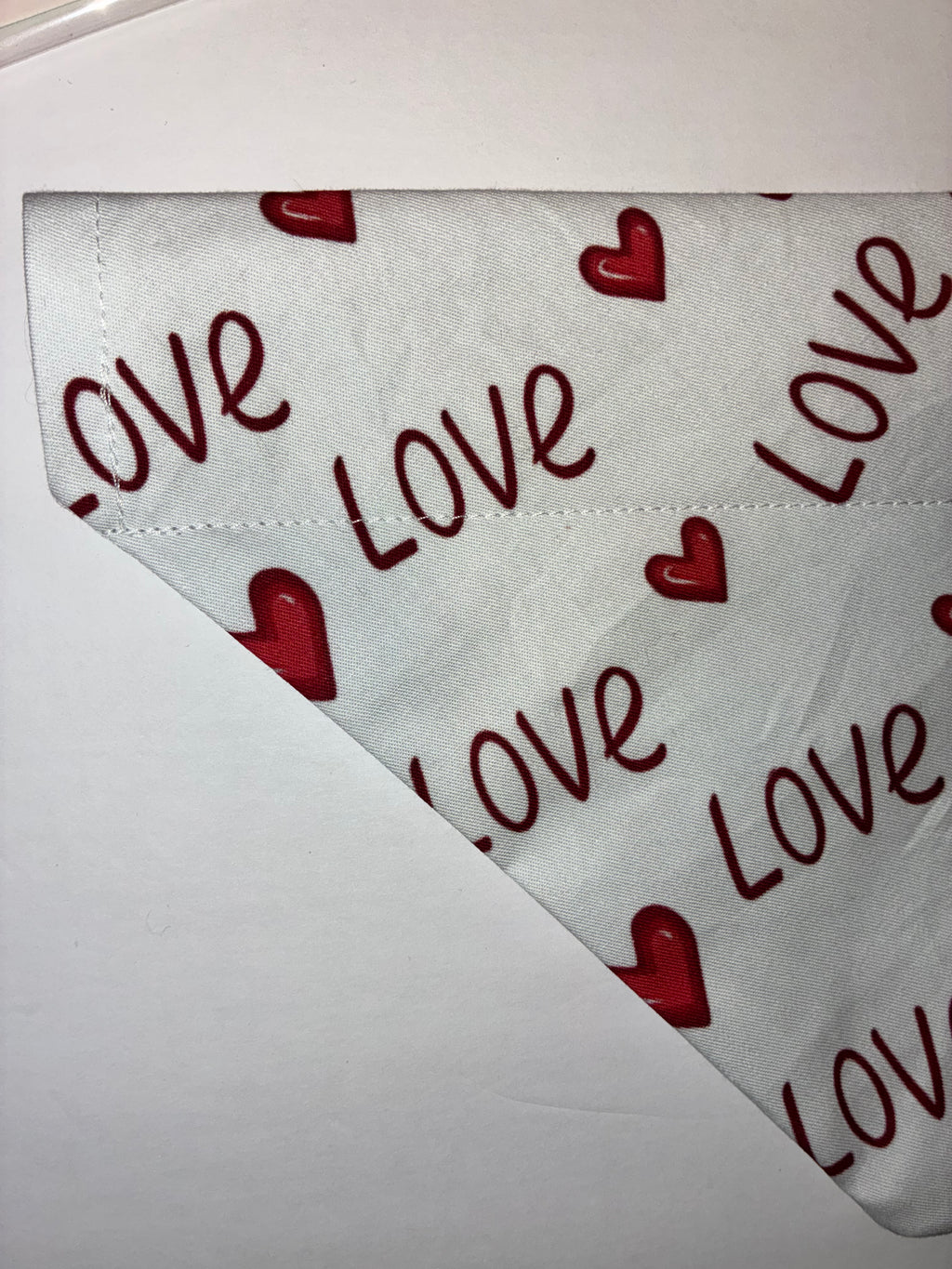 Valentine’s Day Love Pet Bandana
