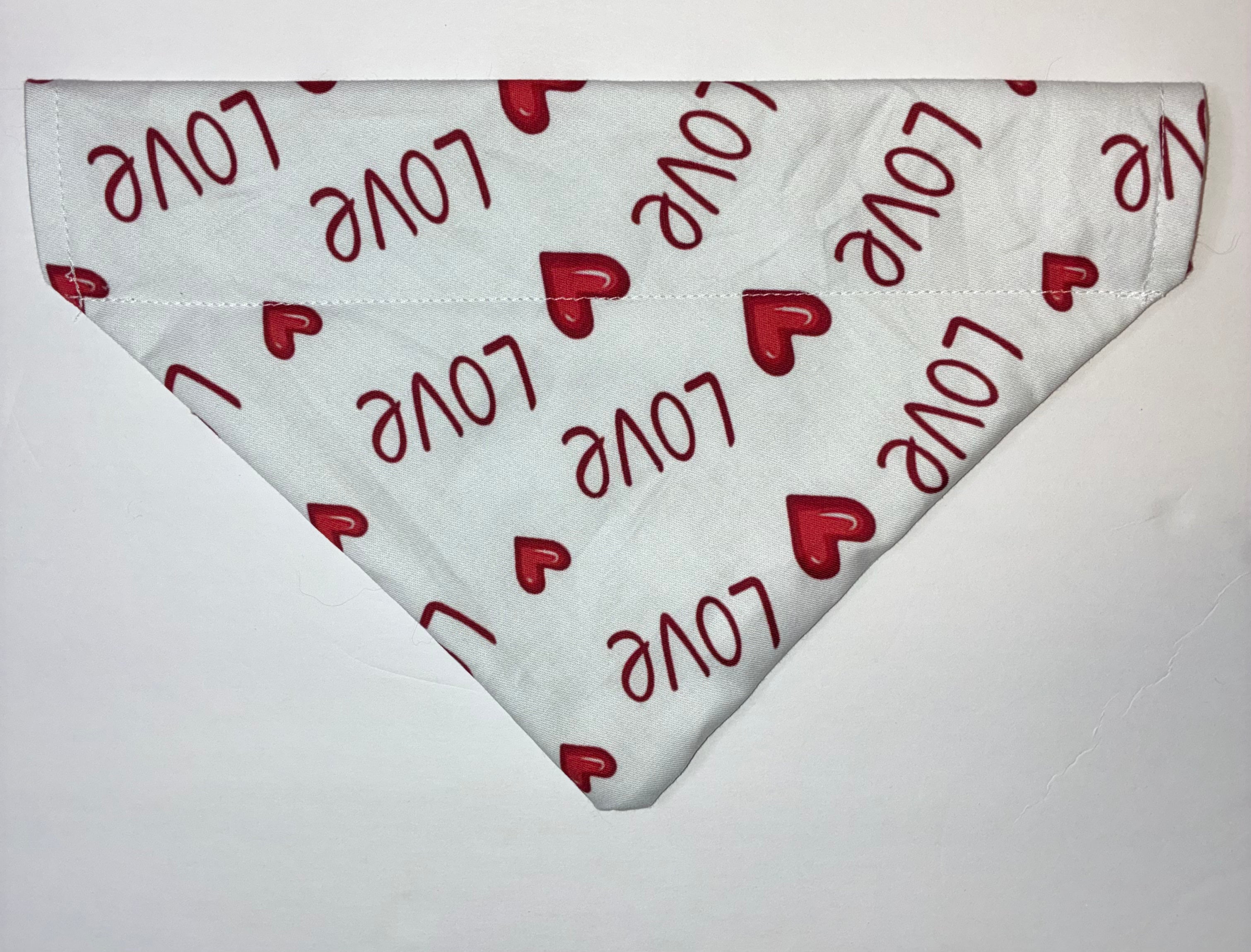 Valentine’s Day Love Pet Bandana